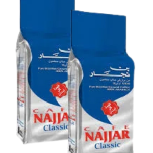 CAFÉ NAJJAR Pure brazilian ground coffee 100% arabica 180gr (2pcs offer at 35 AED)