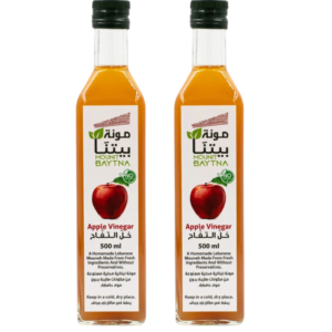 MOUNIT BAYTNA Apple Vinegar 500 ml (2pcs at 29.95 AED)